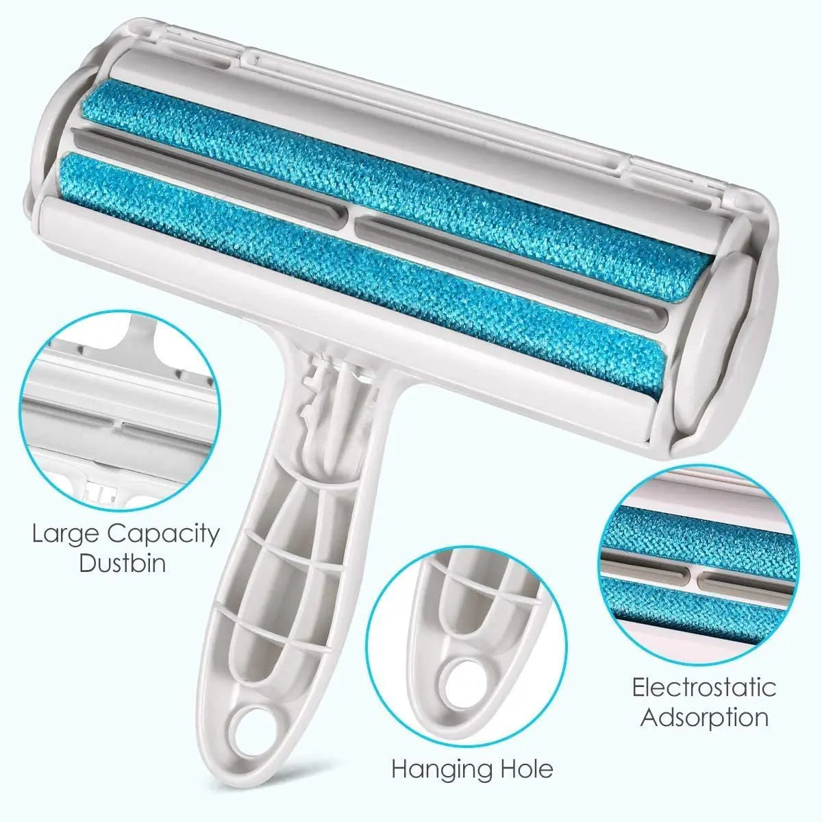 Rodillo Removedor de Pelos de Mascotas con Base Autolimpiante ✨
Despídete de los pelos de perro y gato en tus muebles y ropa con esta práctica herramienta de limpieza, diseñada para un hogar siempre impecable.