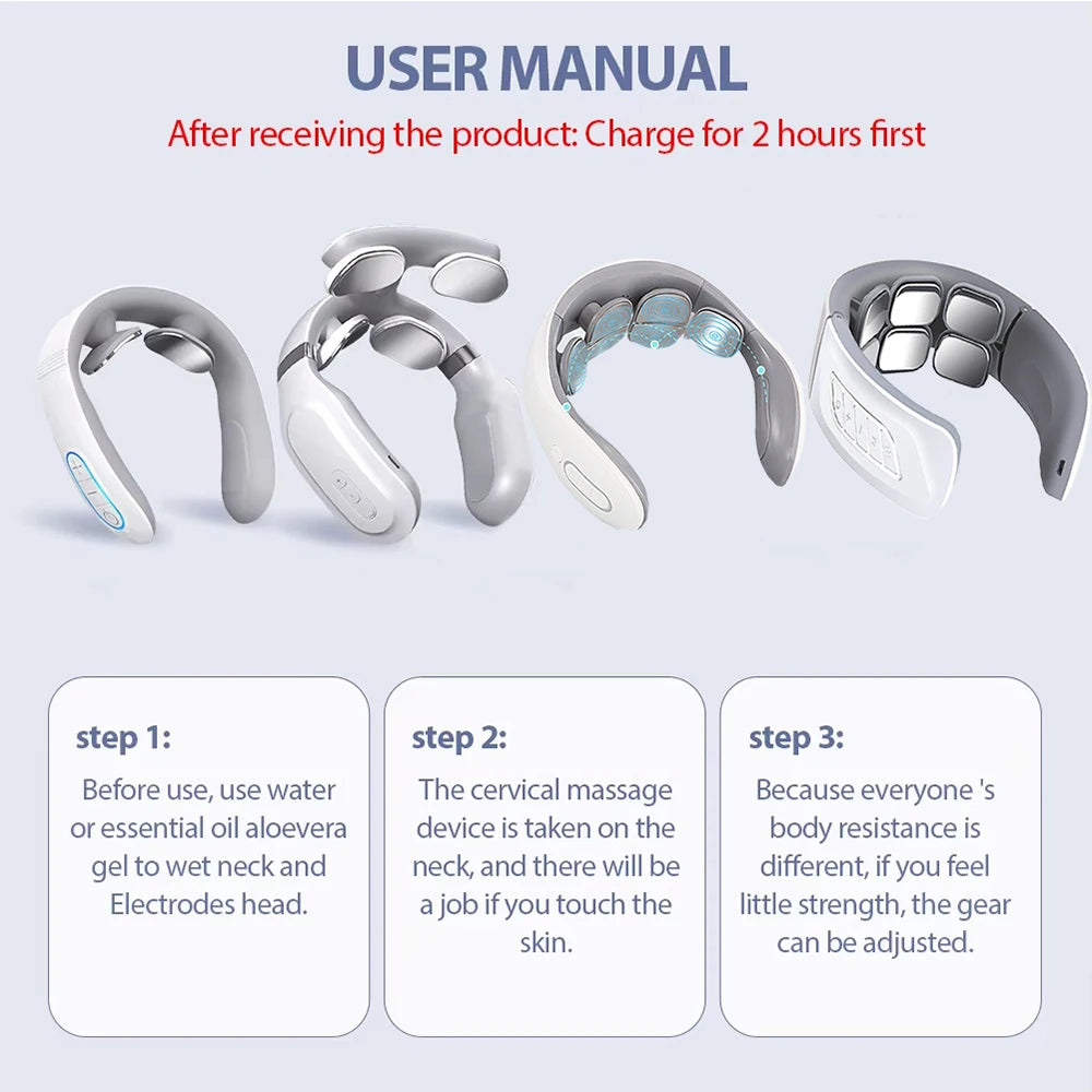 Masajeador Inteligente de Cuello Portátil – Alivio del Dolor Cervical con Tecnología Avanzada
Relaja tu cuello donde sea que estés con el Masajeador Inteligente de Cuello, un dispositivo portátil, recargable y altamente