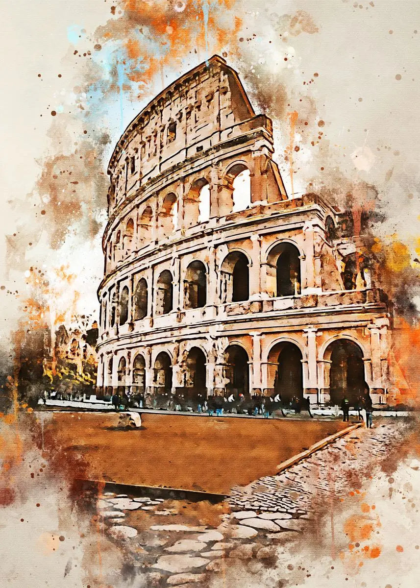 “Lienzo Decorativo de Edificios Famosos del Mundo | Pintura Escénica de Ciudad y Paisaje Urbano, Impresión en Póster para Pared, Arte Moderno para Sala de Estar y Hogar.”