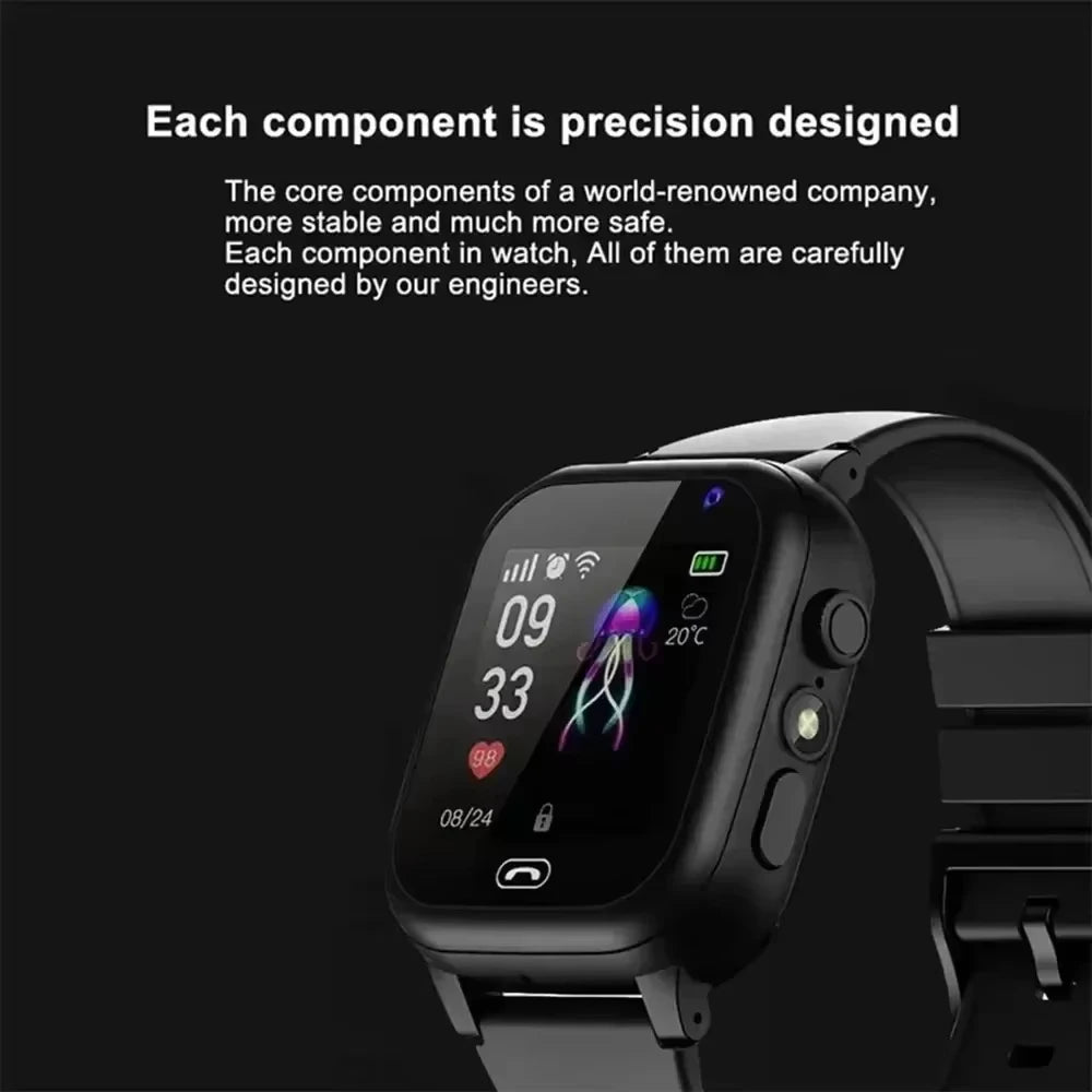 Reloj inteligente Xiaomi para niños, nueva ubicación, videollamada, tarjeta SIM 5G, reloj inteligente para niños, SOS, GPS, cámara, reloj impermeable.