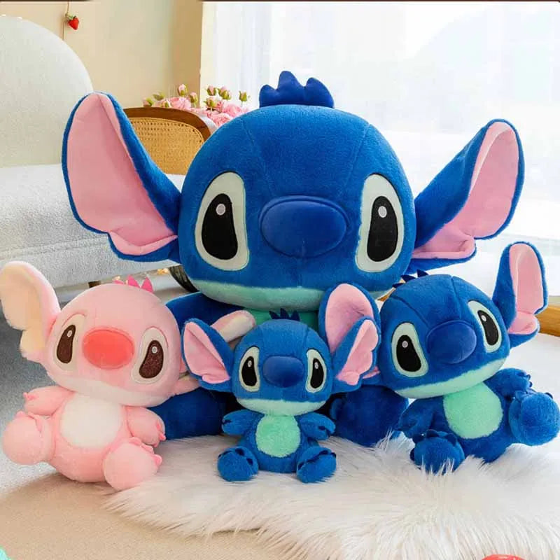 Peluche de Disney Stitch, Suave, Tamaño ideal, Abrazable, permite un sueño plácido.