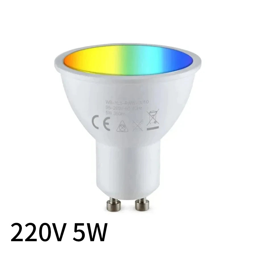 ¡Transforma tu hogar con iluminación inteligente y personalizada! Las bombillas LED inteligentes Tuya WiFi GU10 ofrecen una experiencia de iluminación totalmente nueva.