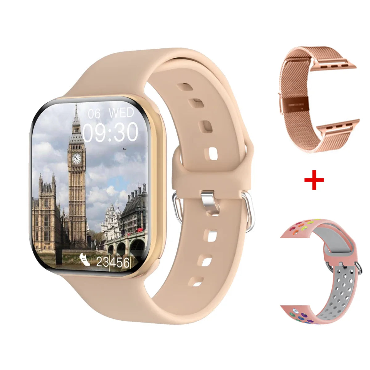 La nueva generación de smartwatch ya está aquí
El Apple Watch 10 Original 2025 combina diseño premium y tecnología avanzada: controla tu salud, realiza llamadas por Bluetooth, mide la temperatura corporal y navega con GP