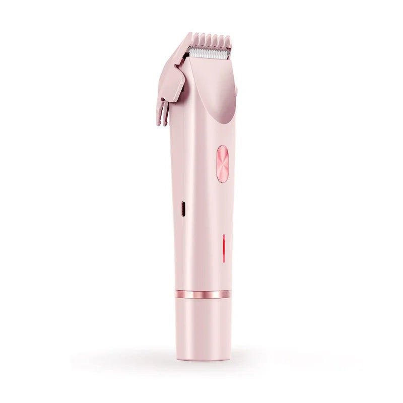 Depiladora Eléctrica 2 en 1 para Mujeres 
Olvídate del dolor y la incomodidad al depilarte. Con esta afeitadora eléctrica portátil y recargable, obtendrás una piel suave y perfecta en minutos.