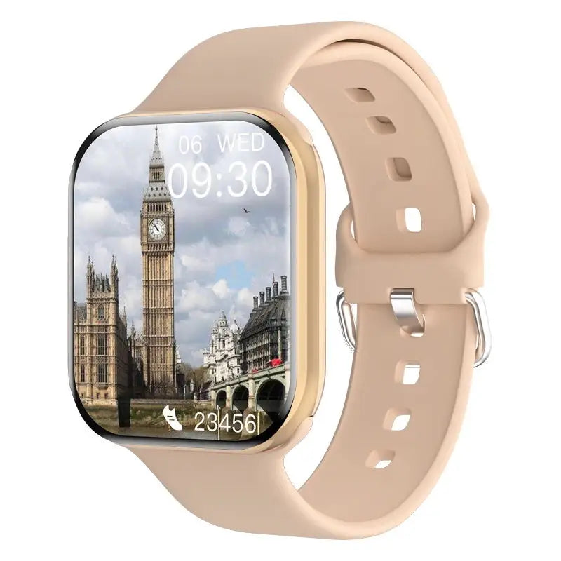 Tecnología y estilo en tu muñeca
El Smartwatch GPS Serie 9 ofrece pantalla Always-On, llamadas Bluetooth, NFC y medición de temperatura corporal. Compatible con iOS y Android, diseñado para hombres y mujeres que buscan sa