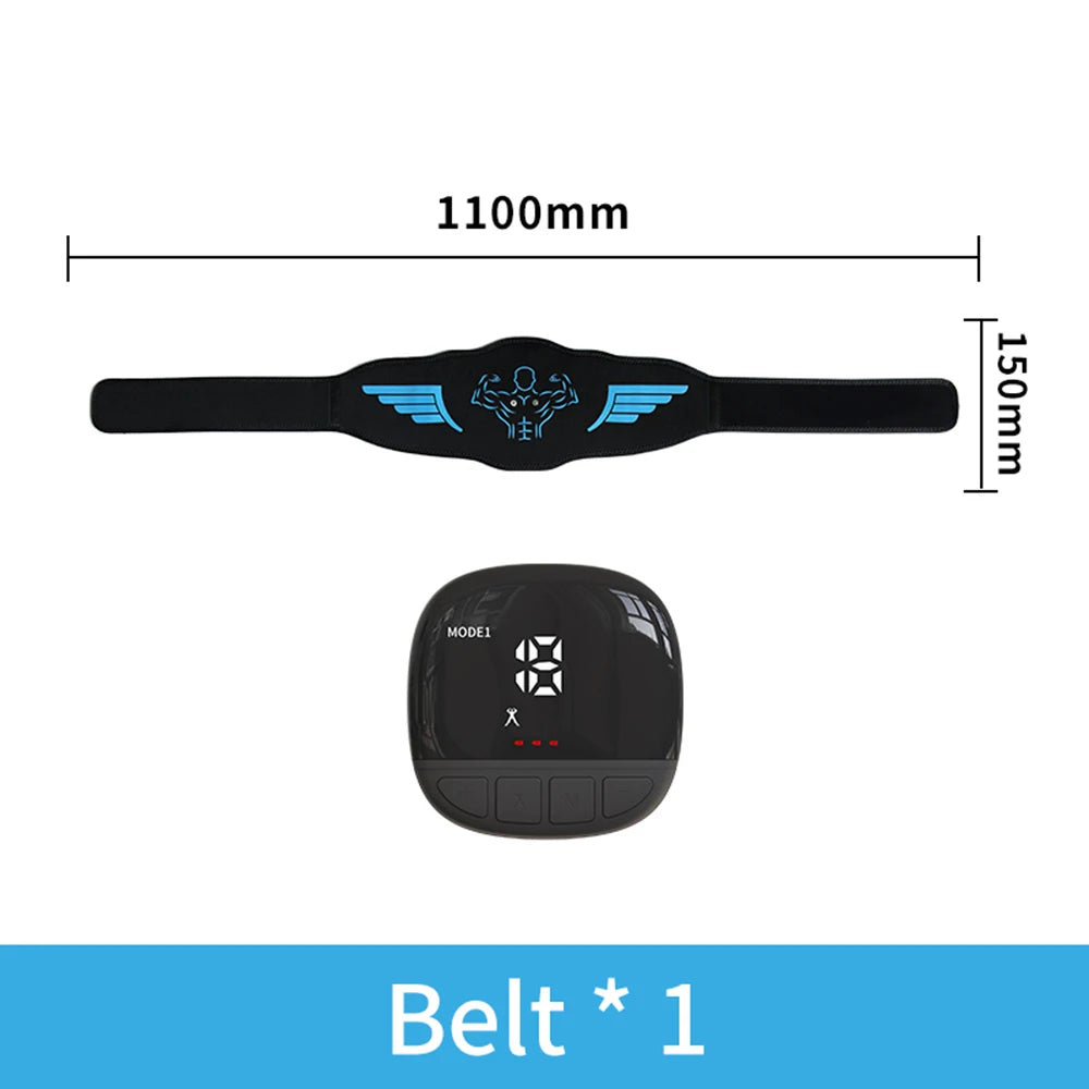 🔥 Cinturón Abdominal EMS | Tonificador & Estimulador Muscular.Lleva tu entrenamiento al siguiente nivel con este cinturón tonificador abdominal EMS. Diseñado para estimular los músculos mediante impulsos eléctricos,