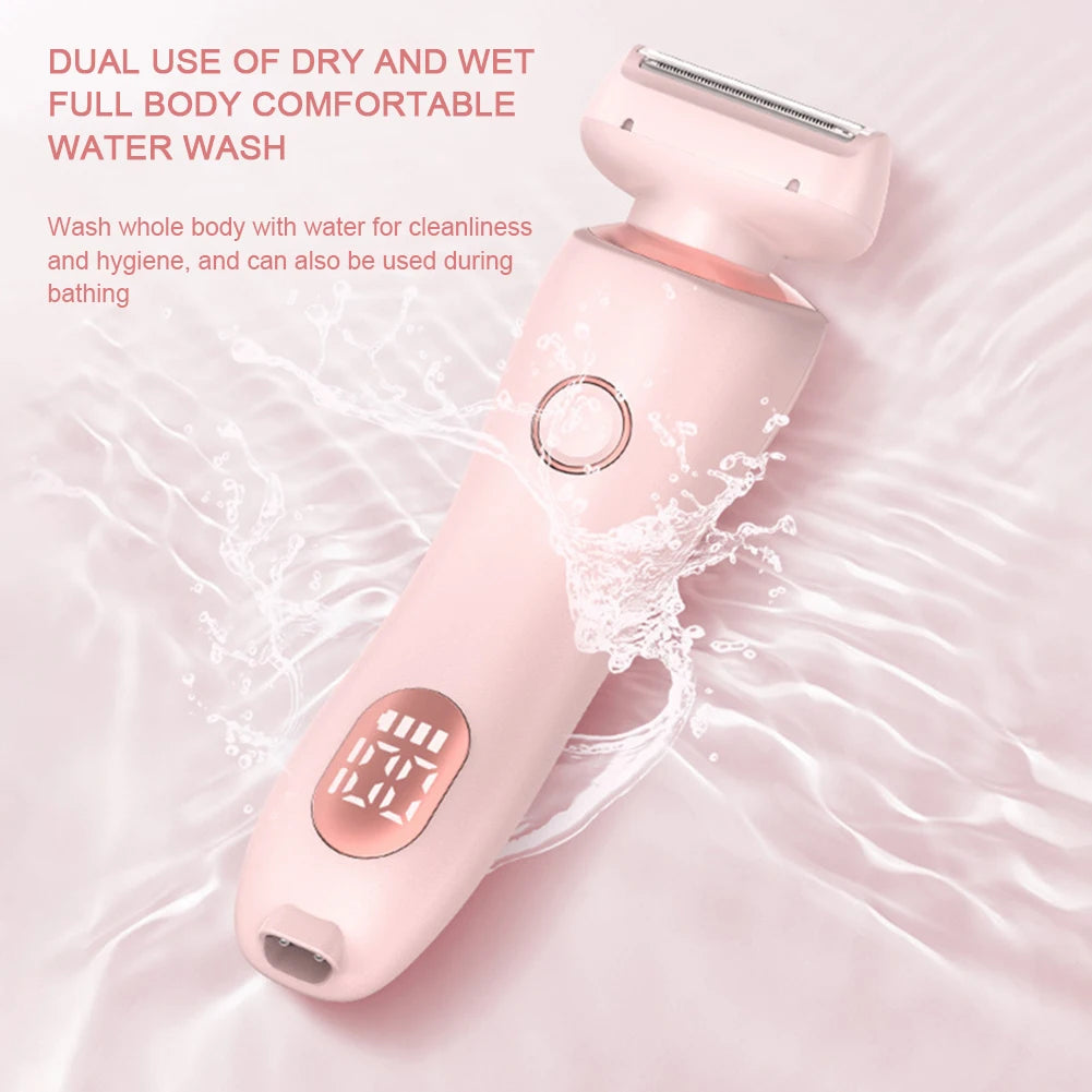 Depiladora Eléctrica Femenina 2 en 1 IPX7 Impermeable ✨
Consigue una piel suave y libre de vello en minutos con esta práctica y elegante afeitadora recargable para mujeres, perfecta para todo el cuerpo.