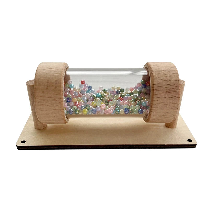 Tablero Montessori Busy Board DIY | Juguete educativo de madera con accesorios sensoriales que estimulan la motricidad fina, la concentración y el aprendizaje práctico. Ideal para que los niños jueguen, exploren y desarrol