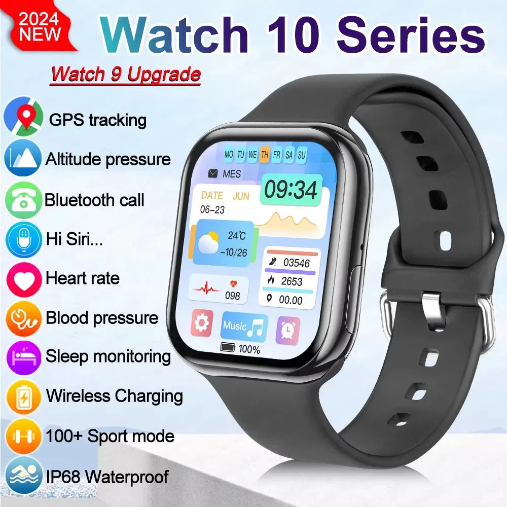 La nueva generación de smartwatch ya está aquí
El Apple Watch 10 Original 2025 combina diseño premium y tecnología avanzada: controla tu salud, realiza llamadas por Bluetooth, mide la temperatura corporal y navega con GP